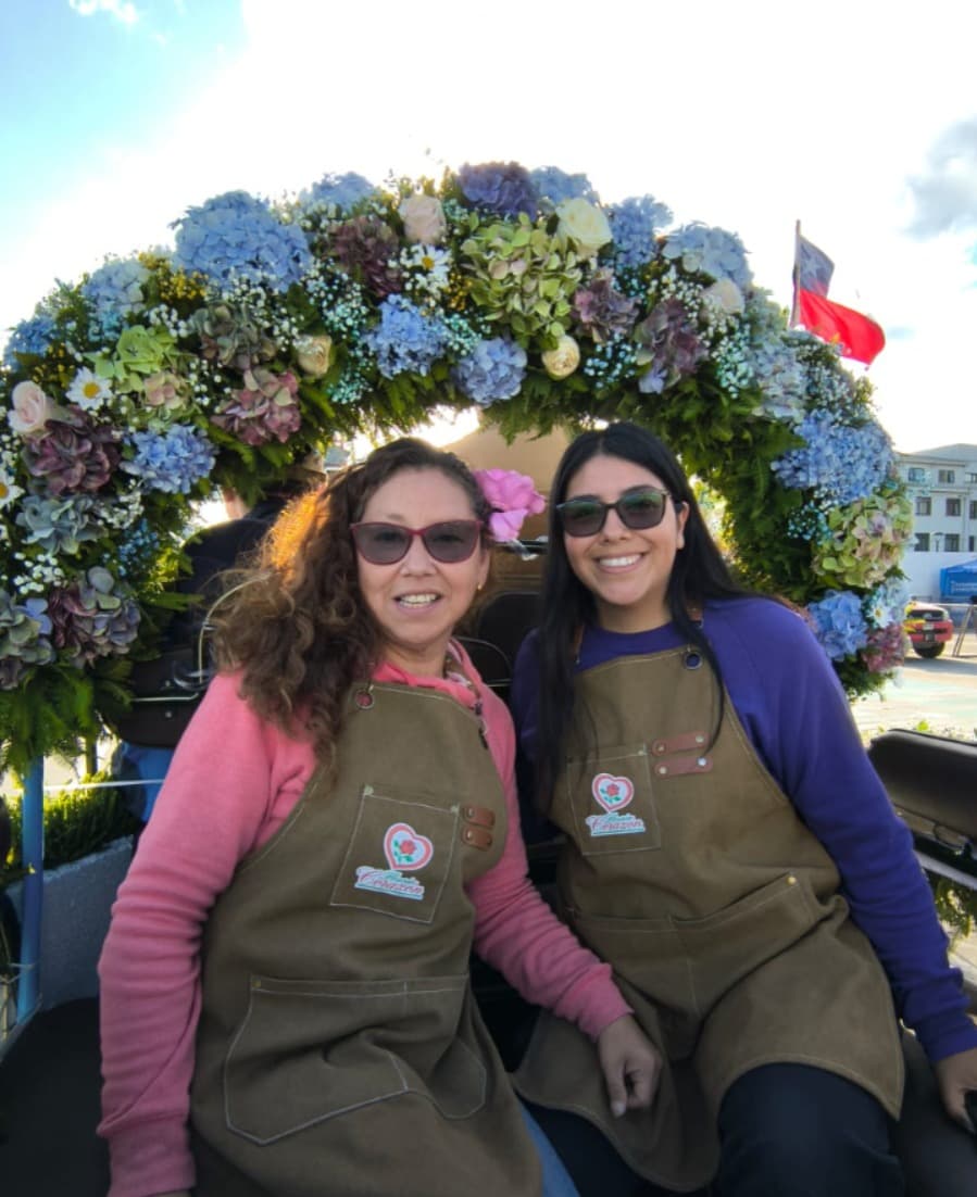 Fundadora Blanca González y equipo